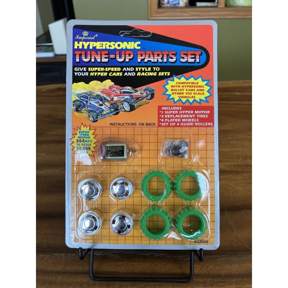 1989 Imperial Hypersonic Tune-Up Set 1/32 Scale Slot Car Racing Parts - Green
